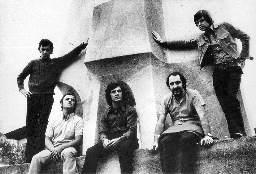 Los Altamira en 1967.